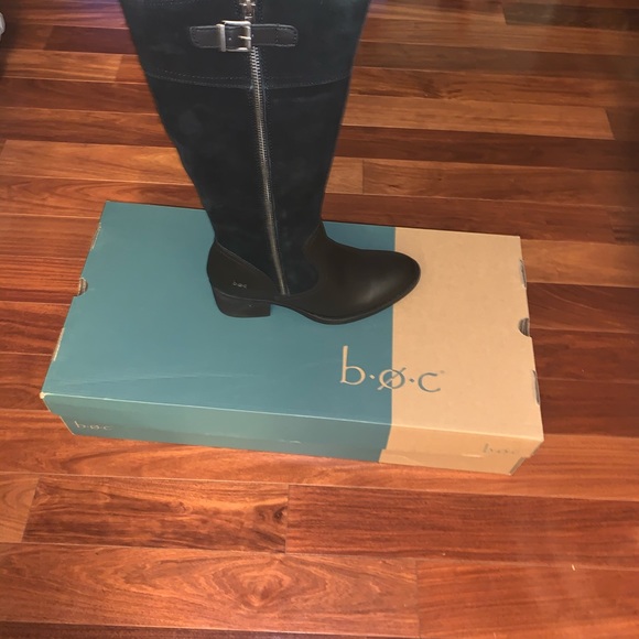 BOC Black Knee High Boots - Picture 6 of 8